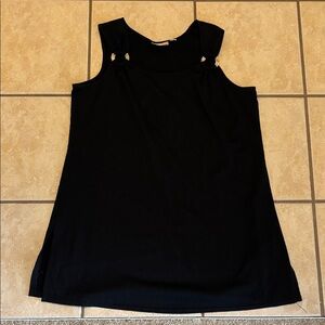 Croft & Barrow Black Tank Top